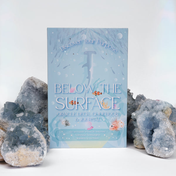 Below The Surface Oracle Deck, Guidebook + Journal (Now Available on Amazon)