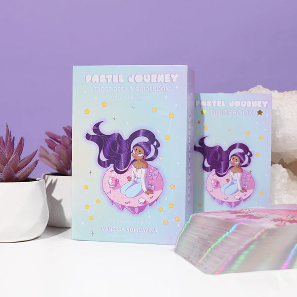 The Pastel Journey Tarot Deck & Guidebook (Now on Amazon)